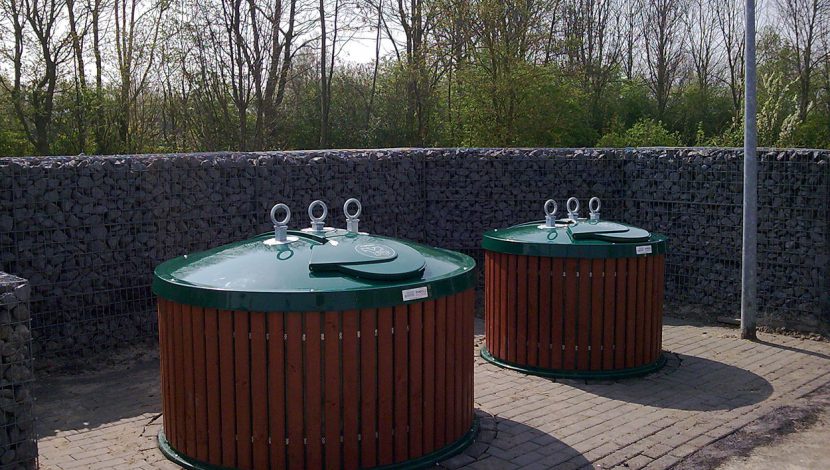 Semi-ondergrondse containers