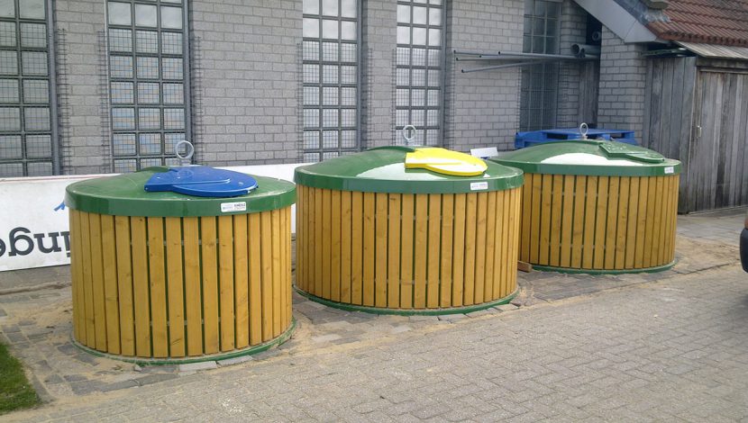 Semi-ondergrondse containers