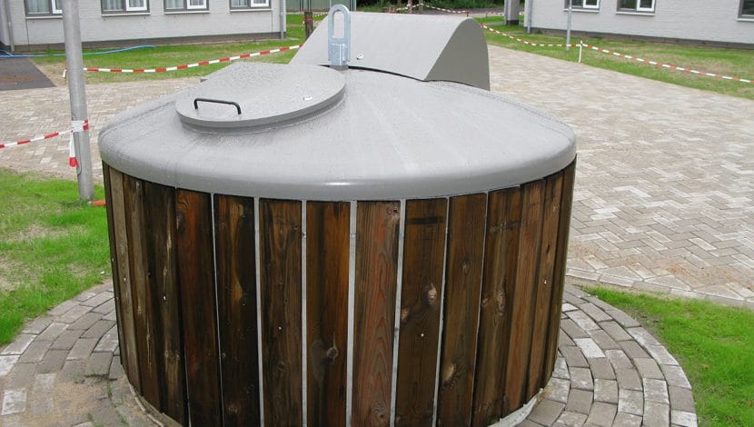 Semi-ondergrondse containers